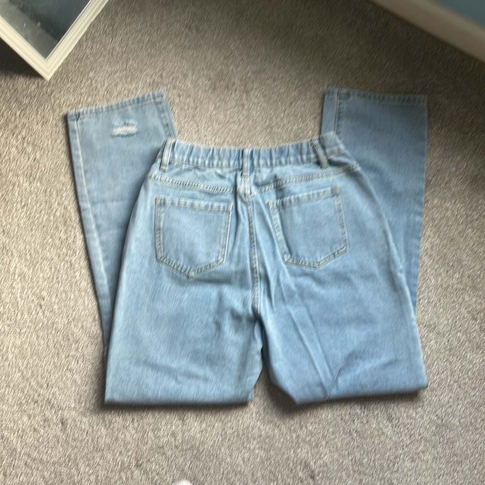 Light Blue Ripped Jeans - Picture 3 of 3